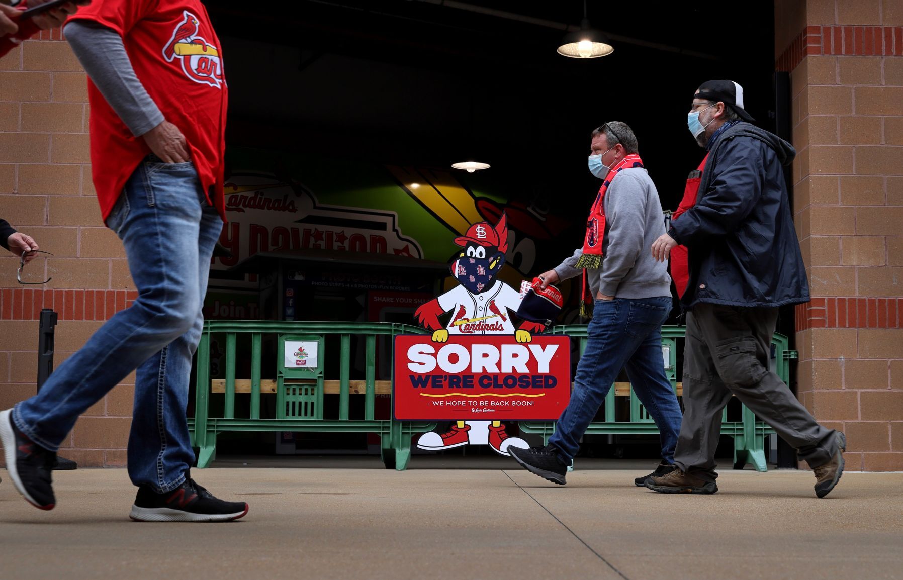 St. Louis Cardinals 2021 home opener at Busch Stadium